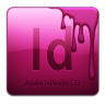 InDesign CS3 Dirty Icon 96x96 png